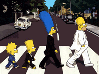 Los Simpson y Abbey Road, The Beatles